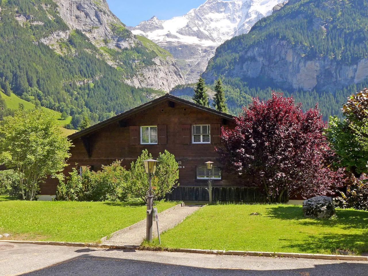 Apartment Chalet Casa Almis 5 By Interhome Grindelwald Exteriör bild